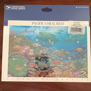 SEALED - Nature of America, Pacific Coral Reef stamp series!